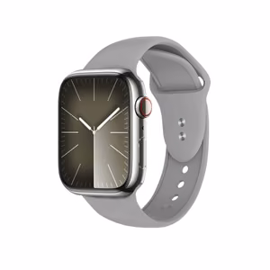 Crong Liquid Apple Watch siksniņa, 44/45/46/49 mm, pelēka