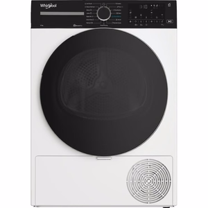 Whirlpool WP C10X WBS EE brīvi stāvošs priekšējās ielādes veļas žāvētājs, 10 kg, balts