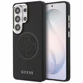 GUESS maciņš for SAMSUNG S26 Ultra GUHMS26L5PG4SRGK (Perforated Logo MagSafe) melns
