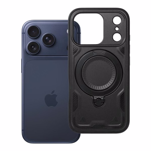 Maciņš iPhone 18 Pro / 17 Pro Frost Armor (krāsa: melna)