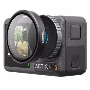 4 TELESIN CPL/ND8/ND16/ND32 filtru komplekts DJI Osmo Action 3 / 4 / 5