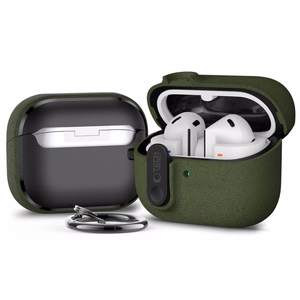 Tech-Protect plāns vāciņš ar āķi Samsung Galaxy Buds 3 / 3 FE / 3 Pro - zaļš