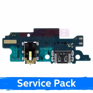 Uzlādes pieslēgvieta saderīga ar Samsung M205 M20 ar Flex / Plata (Service Pack)