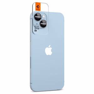 Spigen Glas.tR EZ Fit Optik Kameras aizsargstikls iPhone 14 / Plus / 15 / Plus - melns 2 gab