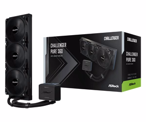Asrock Challenger Pure 360 procesora šķidruma dzesēšanas komplekts 12 cm melns