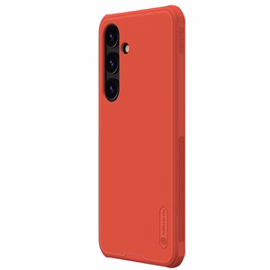 Nillkin Super Frosted Shield Pro bruņots viedtālruņa apvalks Samsung Galaxy S24+ - sarkans