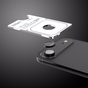 Etteri aizsargstikls kamerai iPhone 17 Air melns