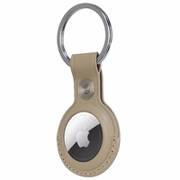 Audi Sintētiskās ādas AirTag apvalks - bēšs