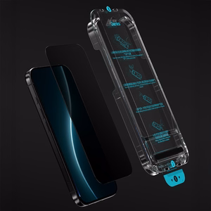Закалённое стекло Benks Glass Warrior Privacy для iPhone 17 Pro Max чёрное