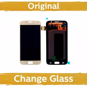 LCD дисплей для Samsung G920 S6 золотой (Renewed: China)