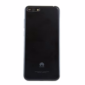 Aizmugurējais vāciņš Huawei Y6 2018 melns oriģināls (lietots Grade A)