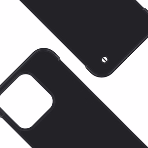 3mk Just20g Matēts viedtālruņa apvalks Apple iPhone 16 Pro Max - matēts melns