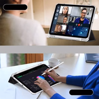 Tech-Protect SC Pen Hybrid viedtālruņa apvalks iPad 10.9" 2022 - melns