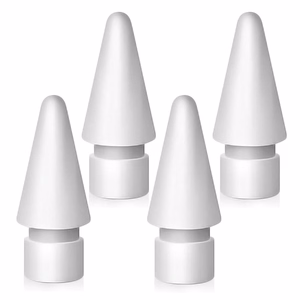 Tech-Protect Stylus Tips Apple Pencil irbulim, 4 gab., balti