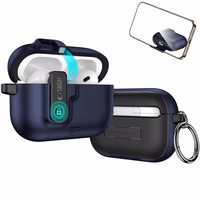 Tech-Protect Slim Hook maciņš AirPods Pro 3 tumši zils