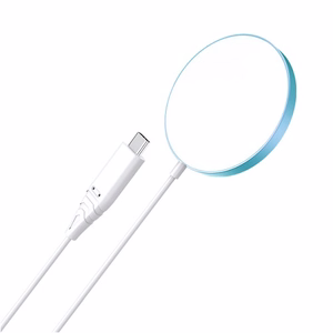Magnetic Bezvadu lādētājs CHOETECH, 15W, iPhone 14, zils