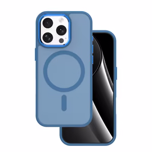 Frozen Mag case for iPhone 16 Pro 6.3" navy blue