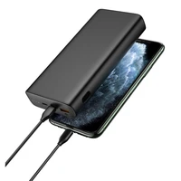 VEGER Portatīvais lādētājs 20000 mAh PD QC3.0 5A 100W T100 (W2032C-100) melns