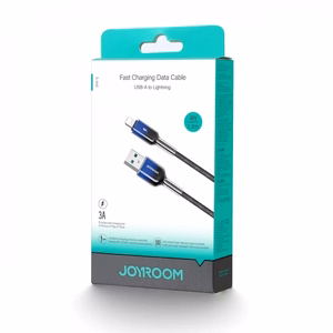 USB kabelis Joyroom S-A42 melns Lightning 120cm