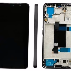 LCD ekrāns Xiaomi Redmi Note 13 Pro 5G ar skārienjutīgo ekrānu ar rāmi, Midnight Black (saderīgs ar Poco X6 5G), oriģināls (service pack)