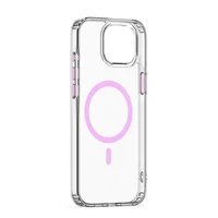 Etteri Krāsains Magnētiskais viedtālruņa apvalks iPhone 14 6,1" rozā