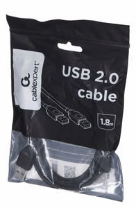 Gembird CCP-USB2-AMAM-6 USB kabelis USB 2.0 1.8 m USB A melns