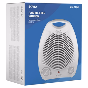 Savio AD-02 W sadzīves ventilators, balts