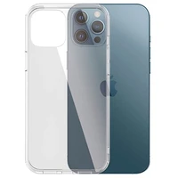 PanzerGlass ClearCase antibakteriālais, militārā standarta sertificētais viedtālruņa apvalks iPhone 12 Pro Max – caurspīdīgs