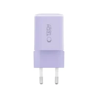 Tech-Protect NCM33 PD 33W QC3.0 USB-C / USB-C sienas lādētājs - violets