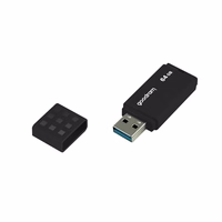 Goodram zibatmiņa 64GB USB 3.0 UME3 melns