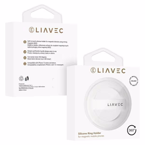 Liavec gredzens Magsafe balts