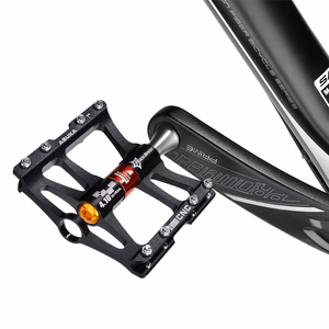 Rockbros JT410 4.10 velosipēda pedāļi ar 4 gultņiem – melni