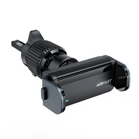 Acefast automātiskais automašīnas tālruņa turētājs uz ventilācijas režģa melns (D9 melns)