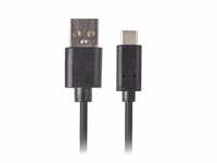 Lanberg CA-USBO-10CU-0005-BK USB cable USB 2.0 0.5 m USB A USB C melns