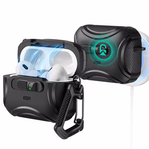 ESR Cyber ​​FlickLock MagSafe Case for AirPods Pro 3 - Black