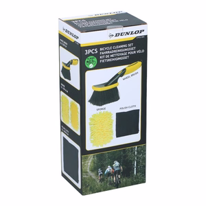 Dunlop 3 daļu velosipēda tīrīšanas komplekts