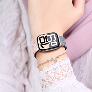 Komplekts 2 AmazingThing Blend siksniņa Apple Watch 45/46/49mm - Rozā-Pelēka/Rozā