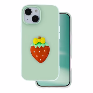 Fruit 2in1 maciņš priekš iPhone 15 6,1" zaļš