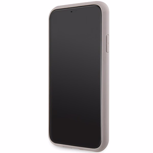 Guess GUHMN61PSAHMCP viedtālruņa apvalks iPhone 11 / Xr - rozā Saffiano Magnētiskais
