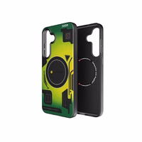 FORCELL F-PROTECT Leveli ar divu slāņu 4D tehnoloģiju, militārā nolaišanas pārbaude saderīgs ar MagSafe SAMSUNG S25 PLUS - cyber zaļš