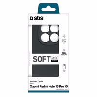 SBS Instinct korpuss priekš Xiaomi Redmi Note 15 Pro - Black