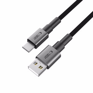 Tech-Protect UltraBoost DNA USB-A / USB-C kabelis 15W/3A 100cm - pelēks