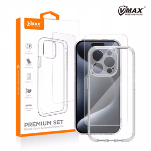 Vmax komplekts apvalks + stikls 2,5D premium Samsung Galaxy A24 4G
