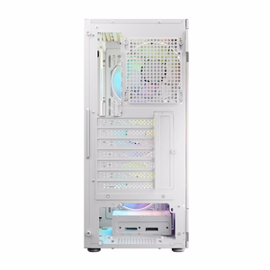 Logic PORTOS ARGB MINIDI USB 3.0 datora korpuss, balts