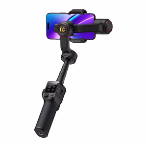AOCHUAN S3 stabilizators ar AI sensoru (melns)