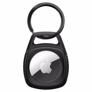 Spigen Rugged Armor maciņš priekš Apple AirTag - matēts melns