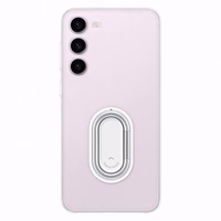 Samsung caurspīdīgs viedtālruņa apvalks Samsung Galaxy S23+ ar gredzena turētāju un statīvu caurspīdīgs (EF-XS916CTEGWW)