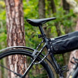 Rockbros WD795 salokāma velosipēda slēdzene - melna