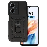 Viedtālruņa apvalks ar kameru aizsardzību Oppo A59 melns