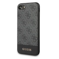Guess 4G Stripe Collection viedtālruņa apvalks iPhone 7 / 8 / SE 2020 / SE 2022 - Pelēks